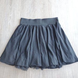 Joe Benbasset Black Layered Mini Skirt